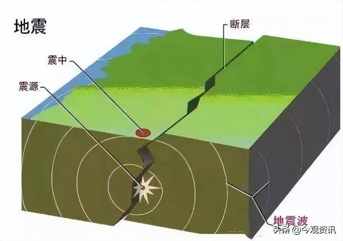 从地震震塌楼房的原理来看,地震发生后,纵向地震波,横向地震波以及