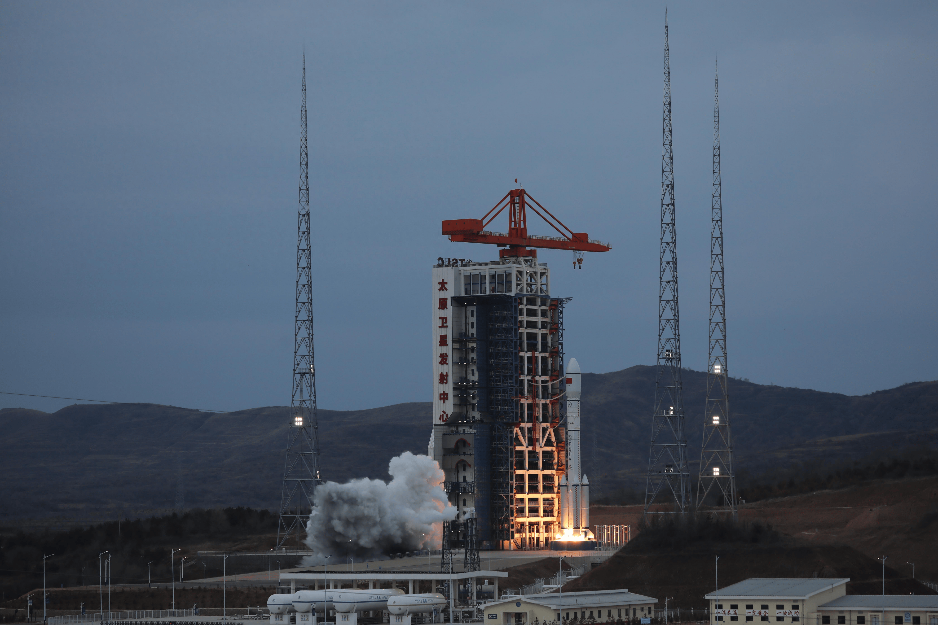 云海一号02星爆裂图片