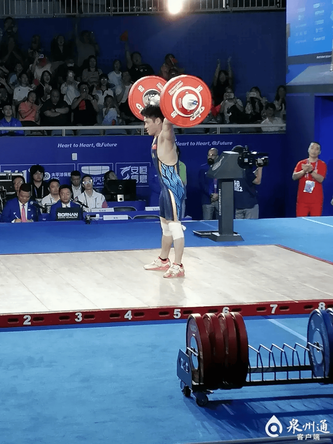 水头健将李发彬出征泰国举重世界杯赛_参赛_奥运_谌利军