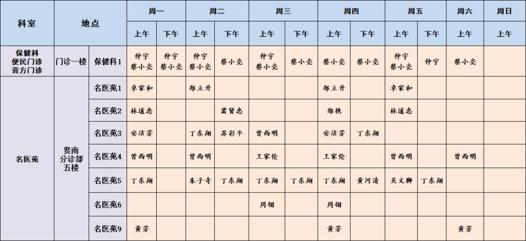 兰大二院专家门诊表图片