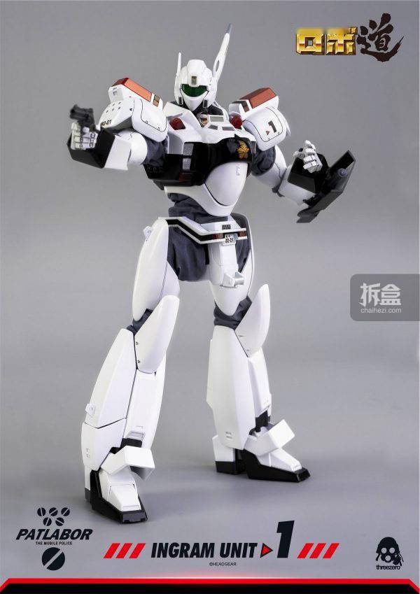 threezero机动警察robodou英格拉姆1号机再版机甲