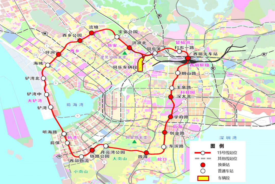 深圳湾公园地铁几号线图片