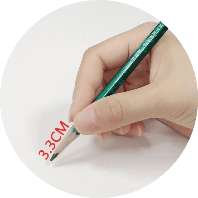 以下握笔姿势攻略,可以引导