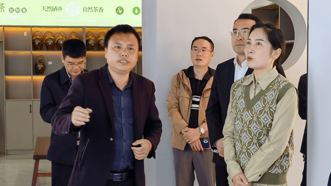 sdfd调研组先后深入湖南欧龙祥生态茶业有限公司,新田县南湘食生态