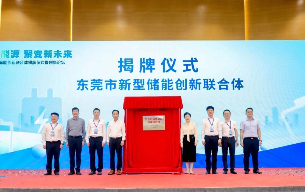 东莞首个创新联合体成立,瞄准新能源行业全链条集成攻关_储能_企业