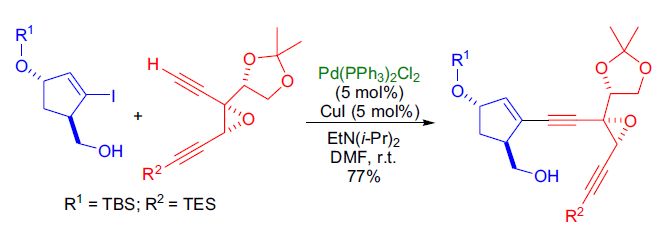 sonogashira反应_催化_进行_化合物