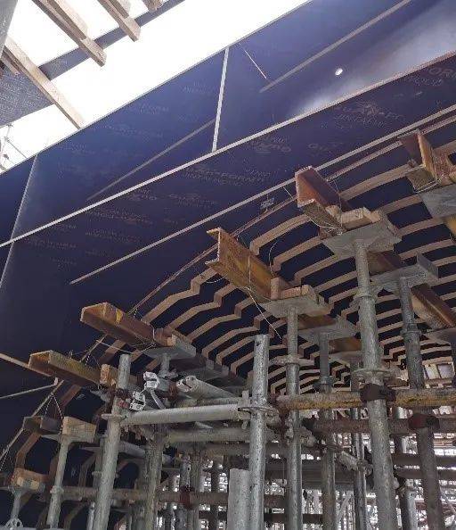 为了保证异形模板的加工效率,增大模板的利用率,模板面板及背楞的加工