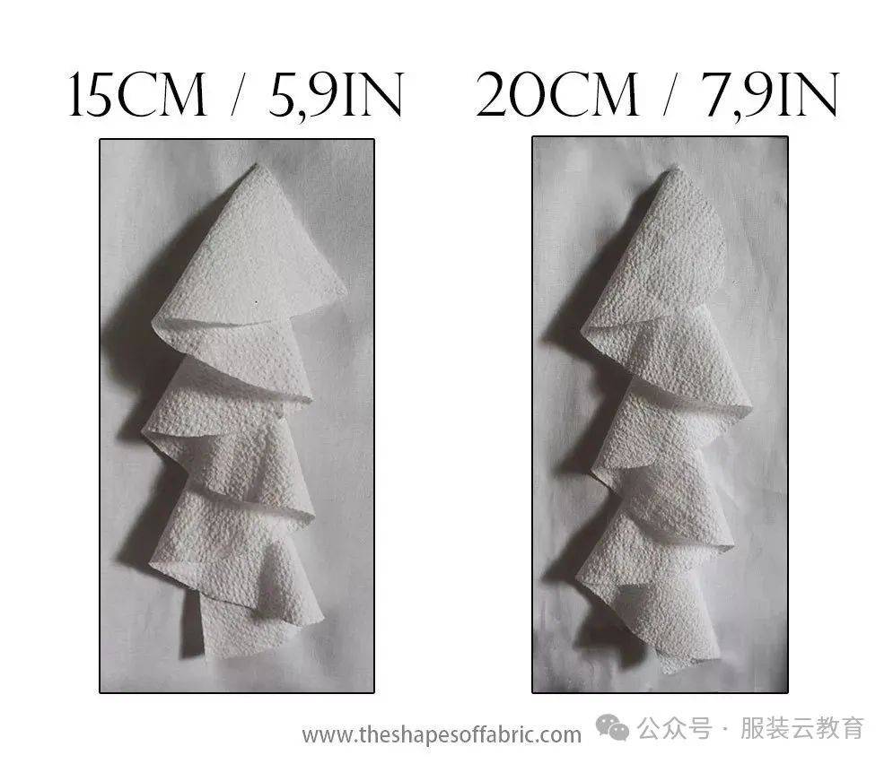 纸样十种荷叶边的纸样画法不会裁的赶快看看吧