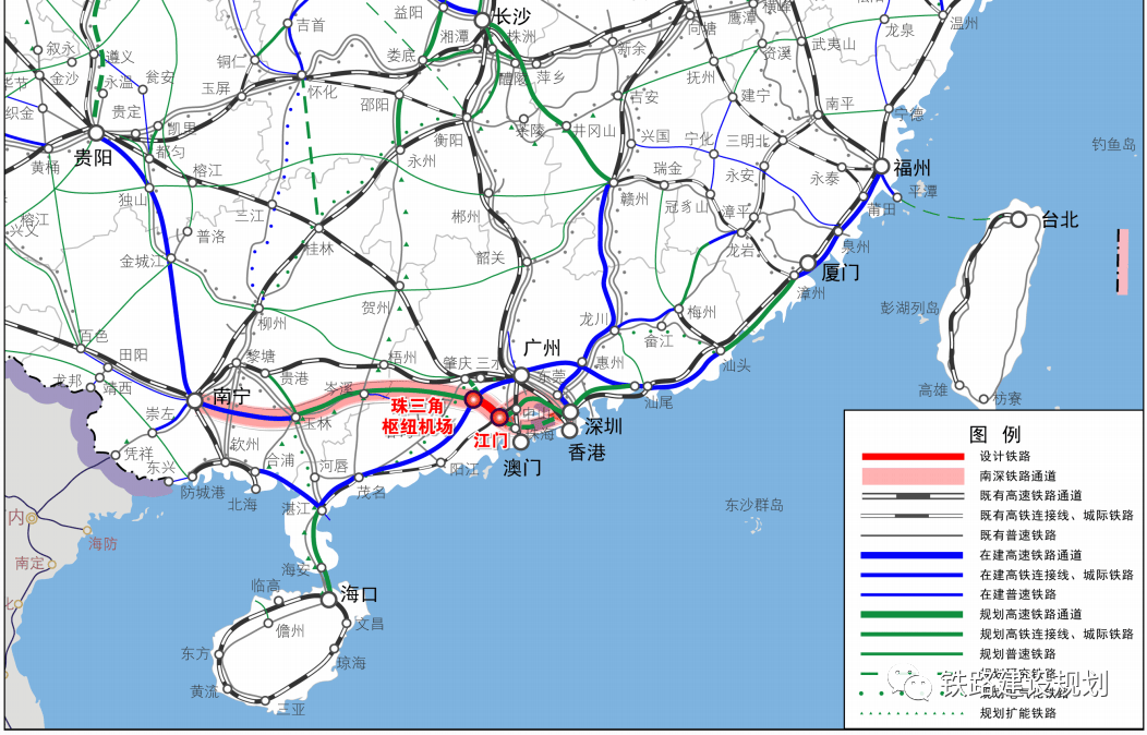 南深高铁,即广西壮族自治区南宁市经玉林市至广东省深圳市的高速铁路