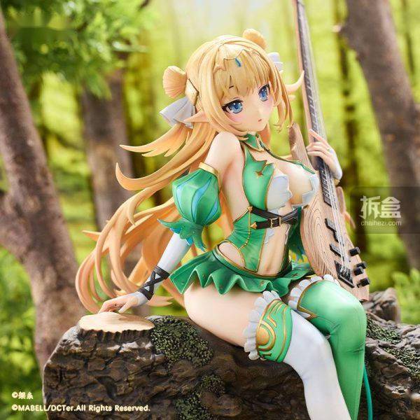 dcter精灵贝斯手埃塔17原创日系少女手办摆件