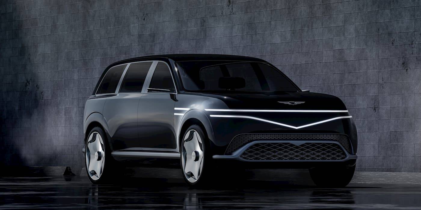 动察:genesis 首款豪华全尺寸电动 suv neolun 和高性能gv60 magma