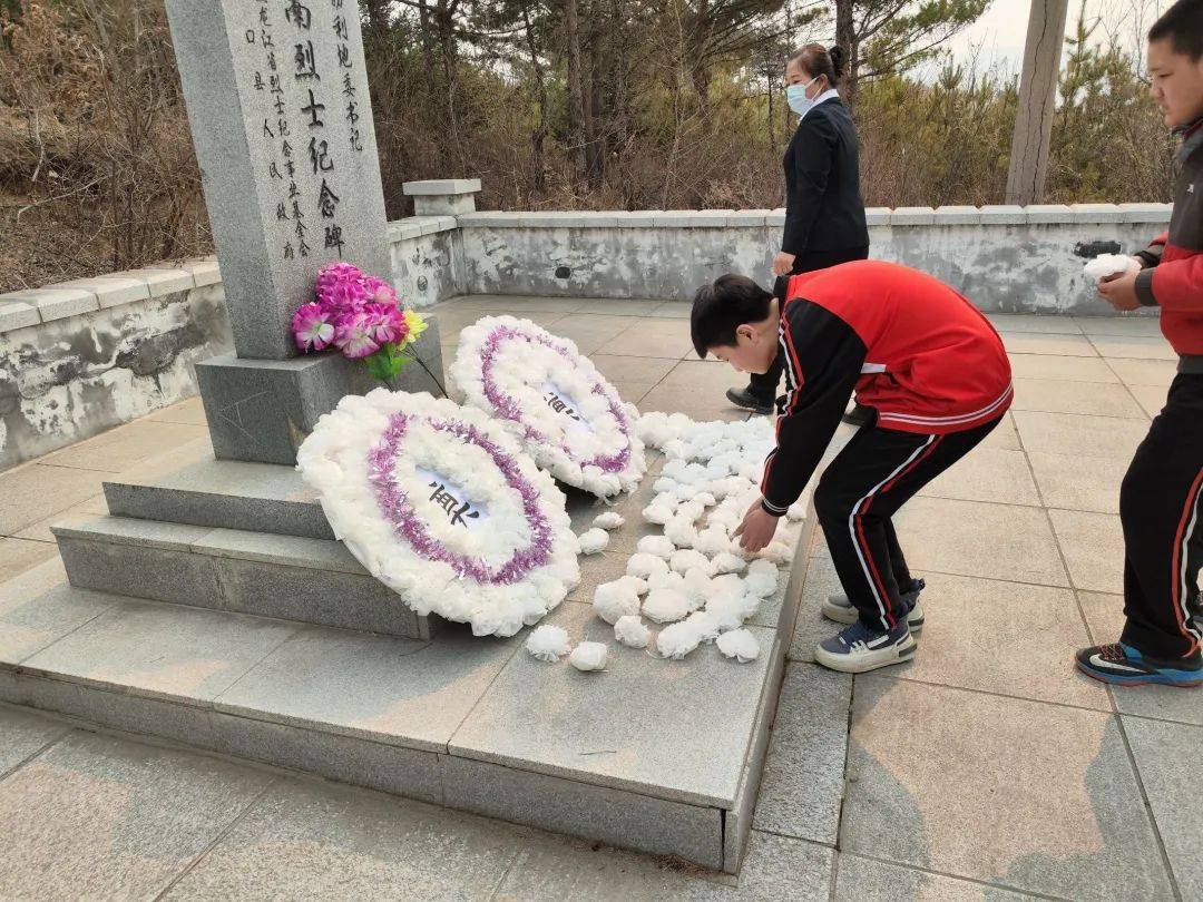 青春中国节清明林口县各中小学开展铸魂2024清明祭英烈主题实践教育