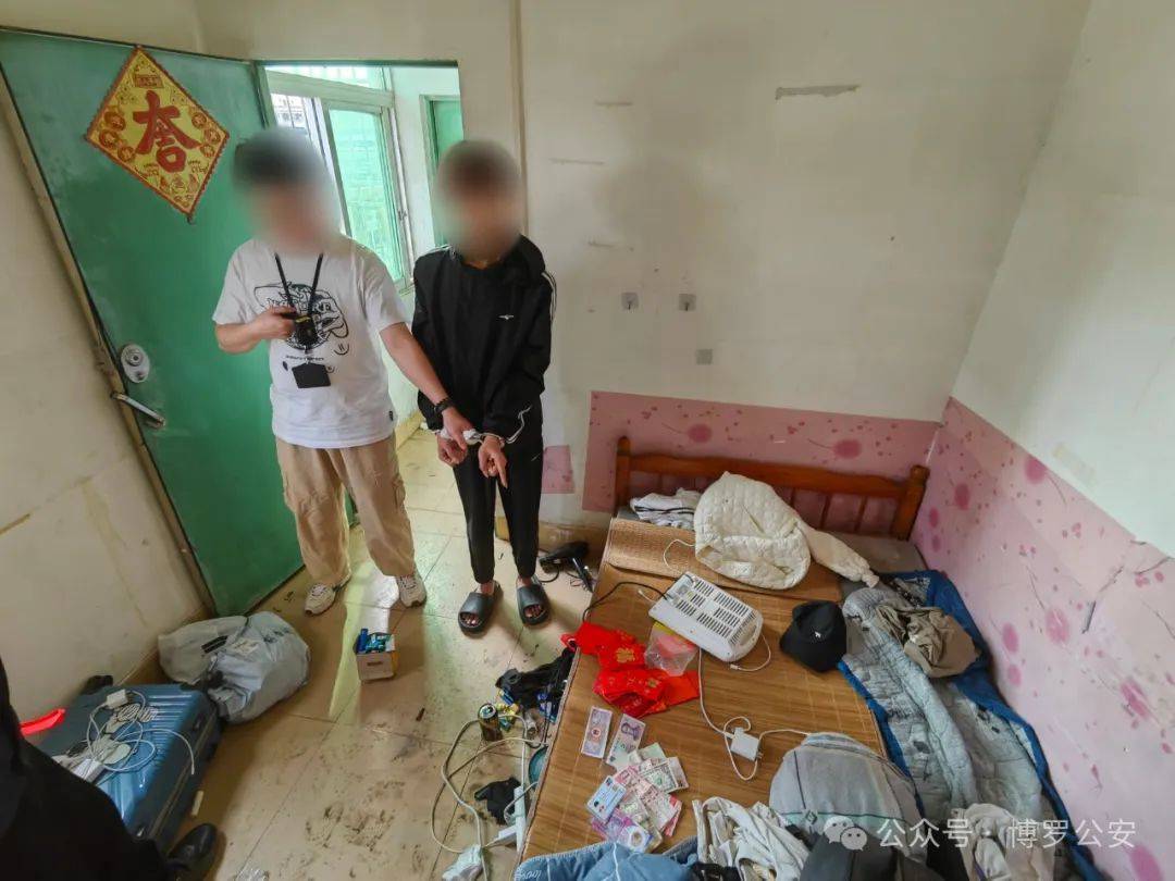 博罗打掉一盗窃团伙抓获犯罪嫌疑人4名带破盗窃案11宗