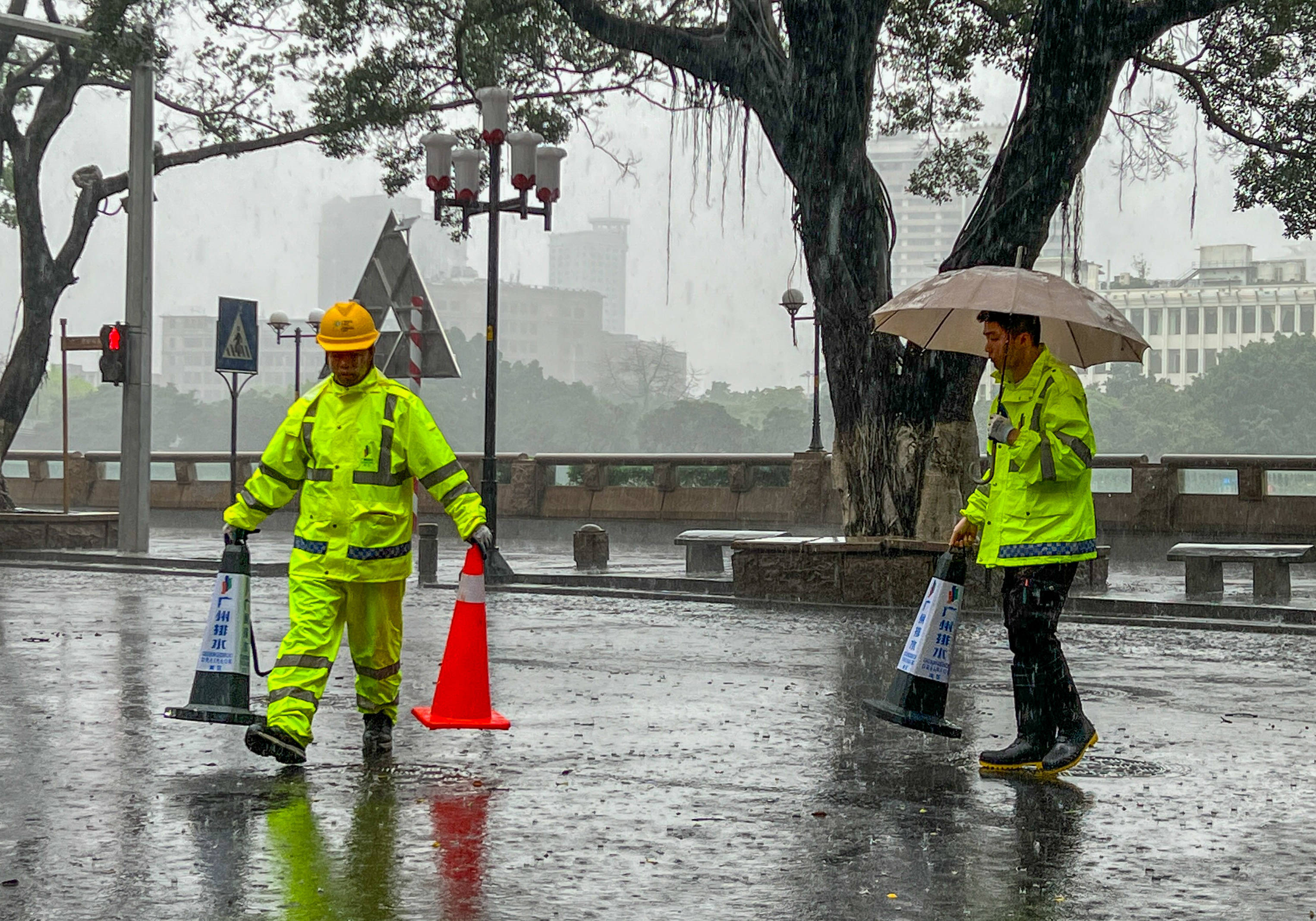 5·7广州特大暴雨图片