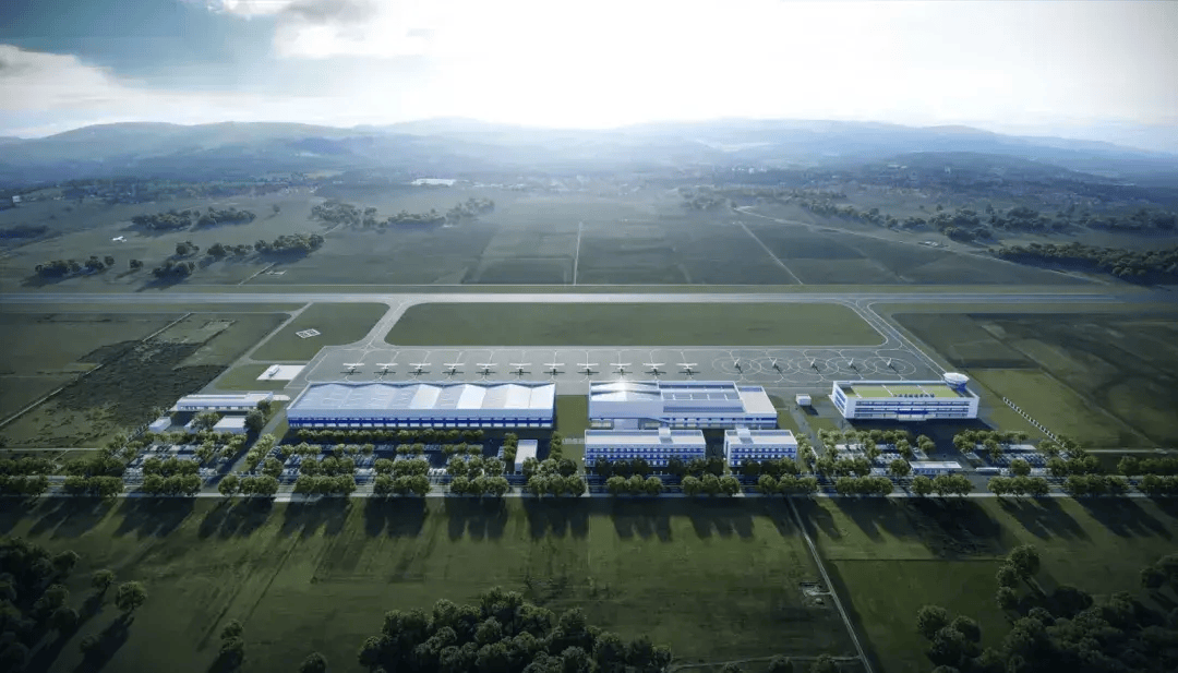 航空实训基地,联手江西航空职业技术学院,高标准打造通用航空产业园