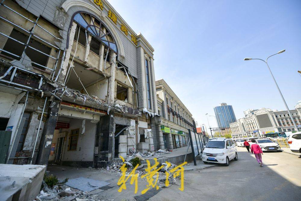 历城区洪楼片区城市更新提速双地块同步拆迁