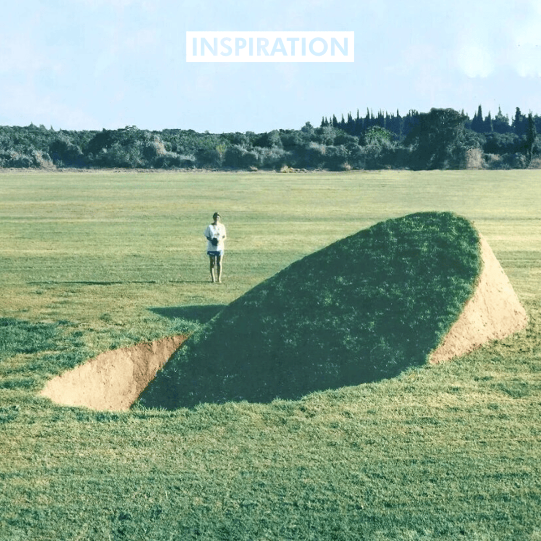 创意快被玩坏了9个魔改草坪的趣味艺术