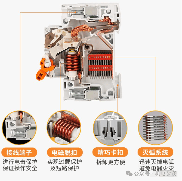 漏电保护器结构图解图片