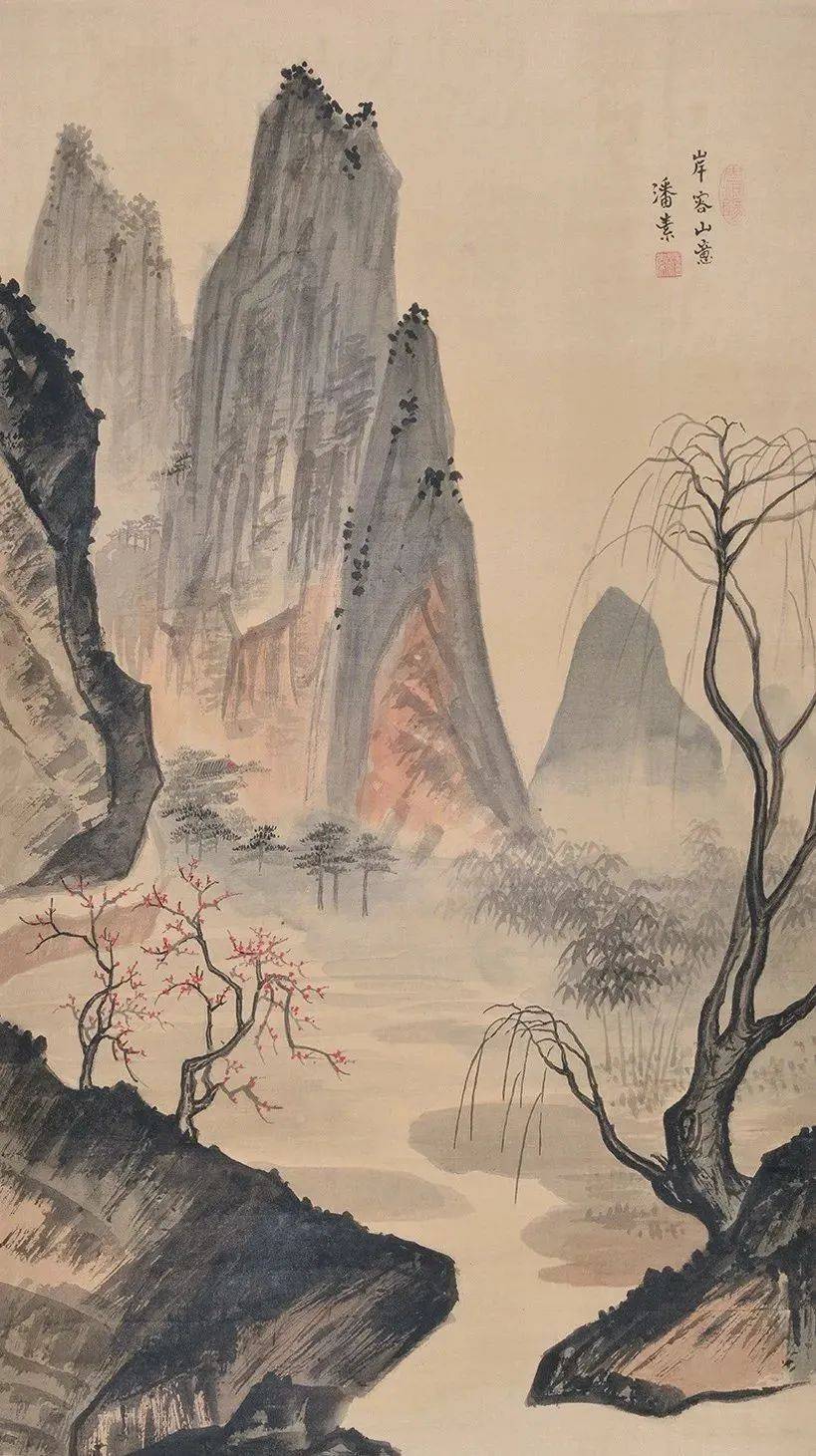 素韵流芳的青绿山水画,神韵高古,直逼唐人!