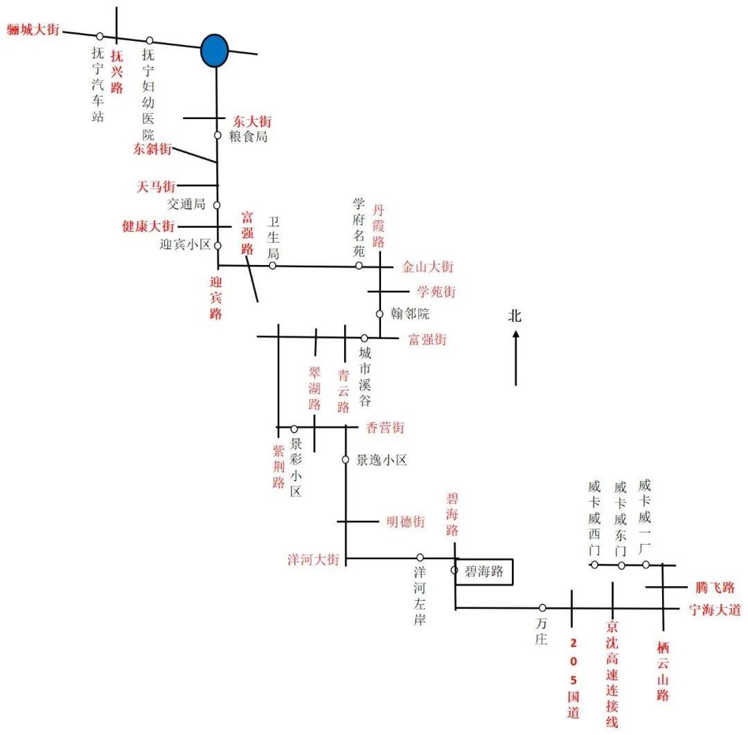 【通知】明天起,抚宁开通k111路公交车!线路,时刻看这里