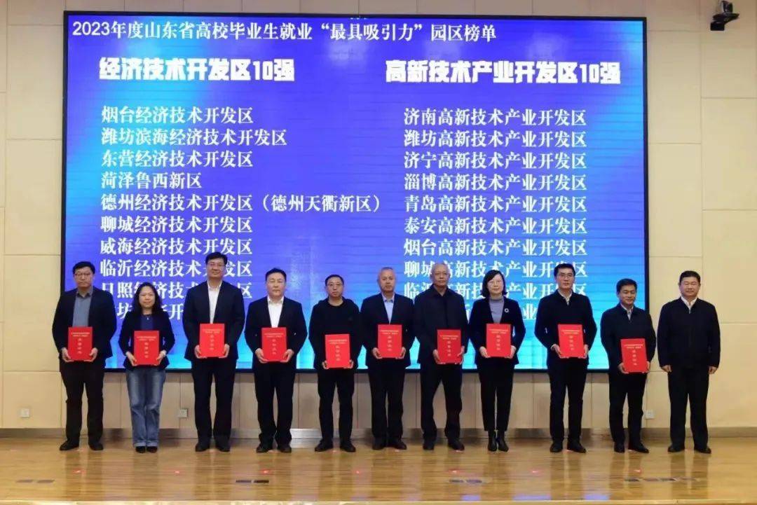 青岛高新区入选2023年度山东省高校毕业生就业“最具吸引力”榜单_人才_政策_服务