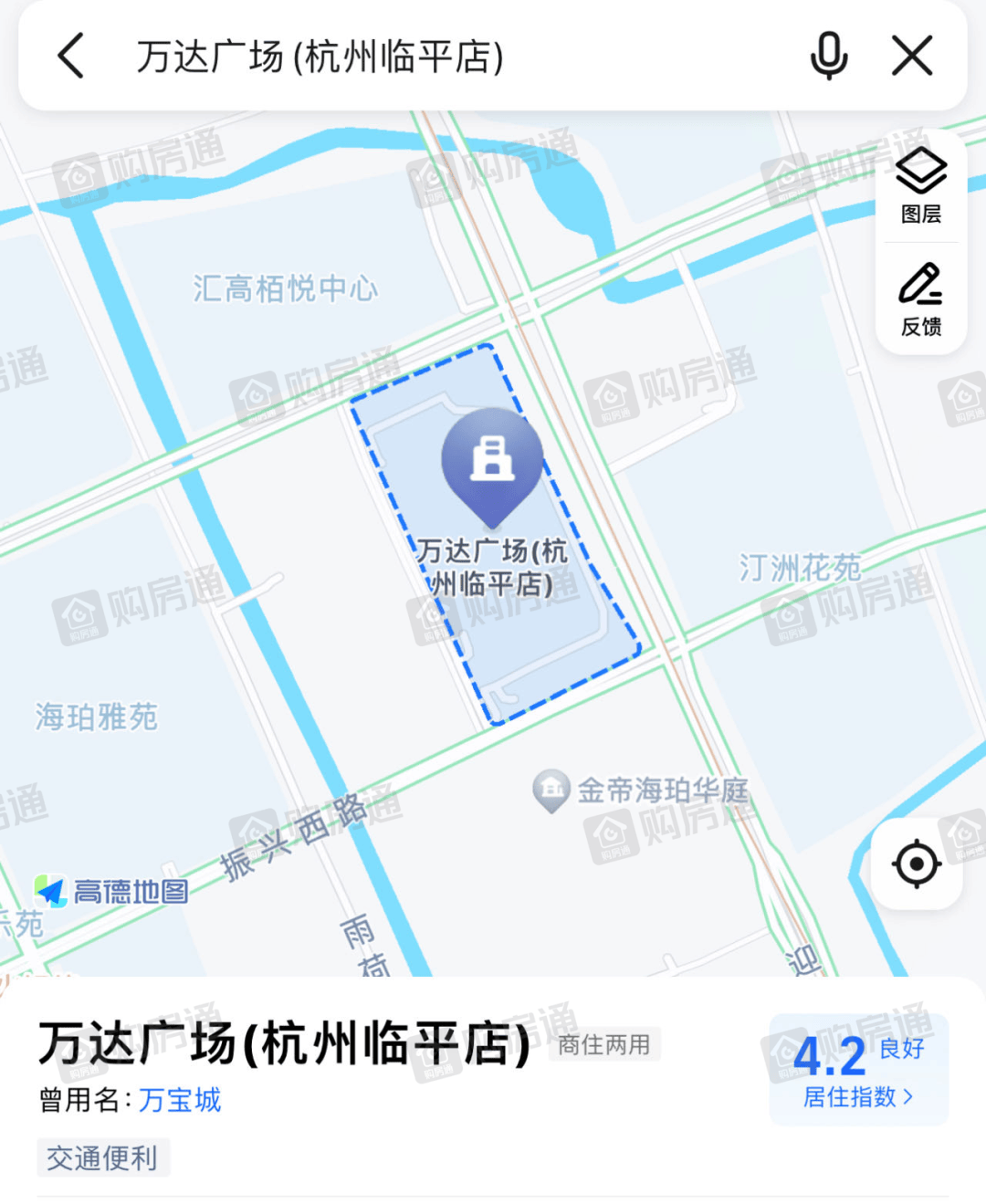 菏泽万达广场位置地图图片