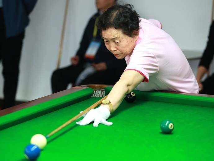 百余名老年台球爱好者郑州切磋展风采河南省第十四届老健会拉开序幕