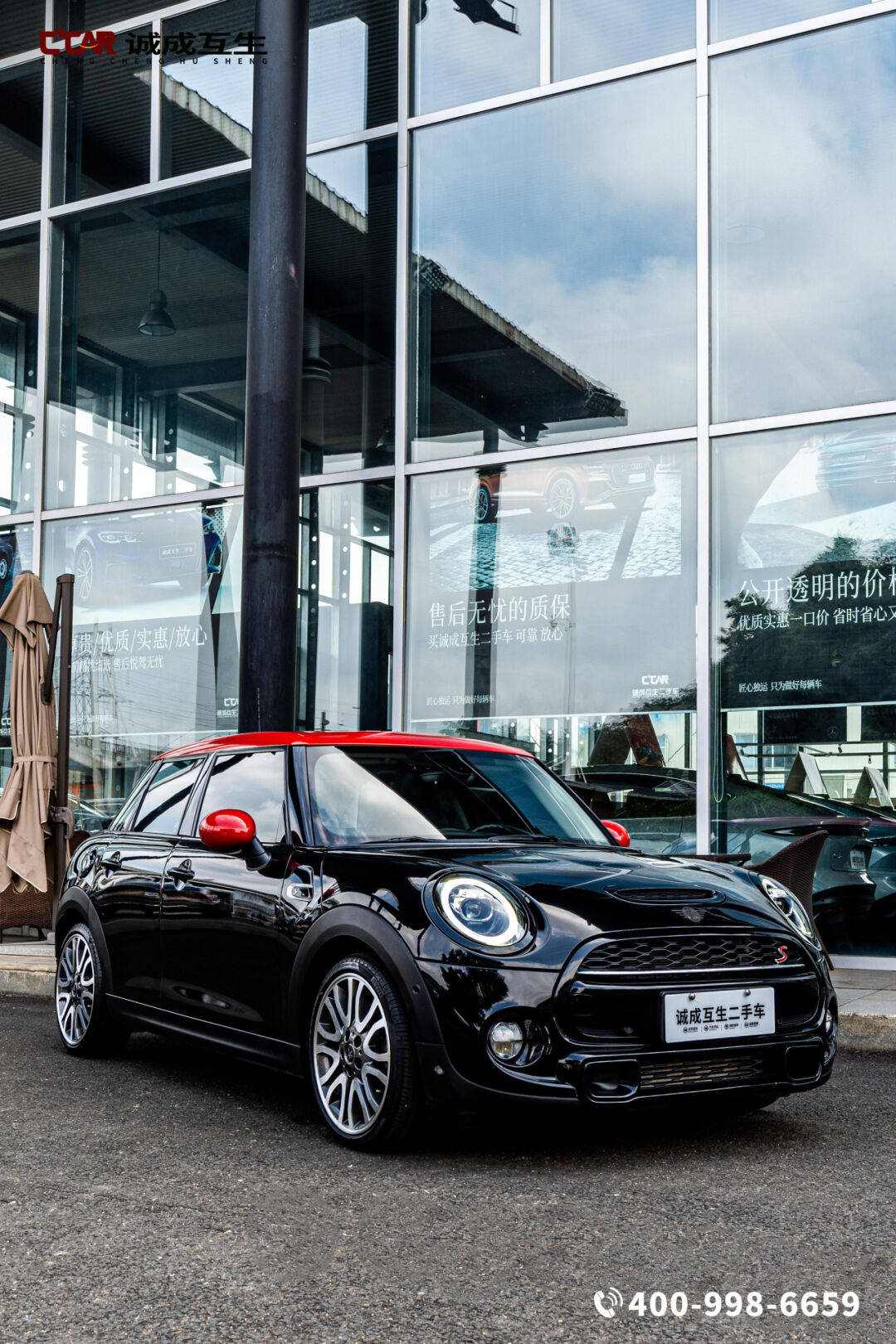 时尚个性的英伦小车,一万多公里,5折多!【mini 2.