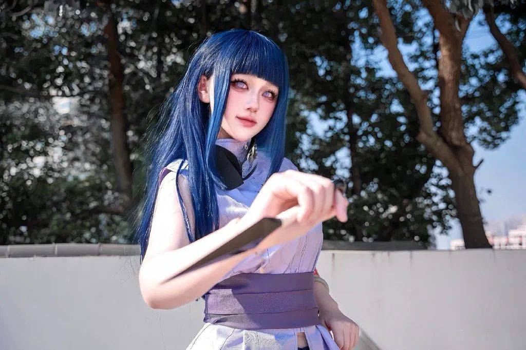 火影高能预警最美真人版雏田来了