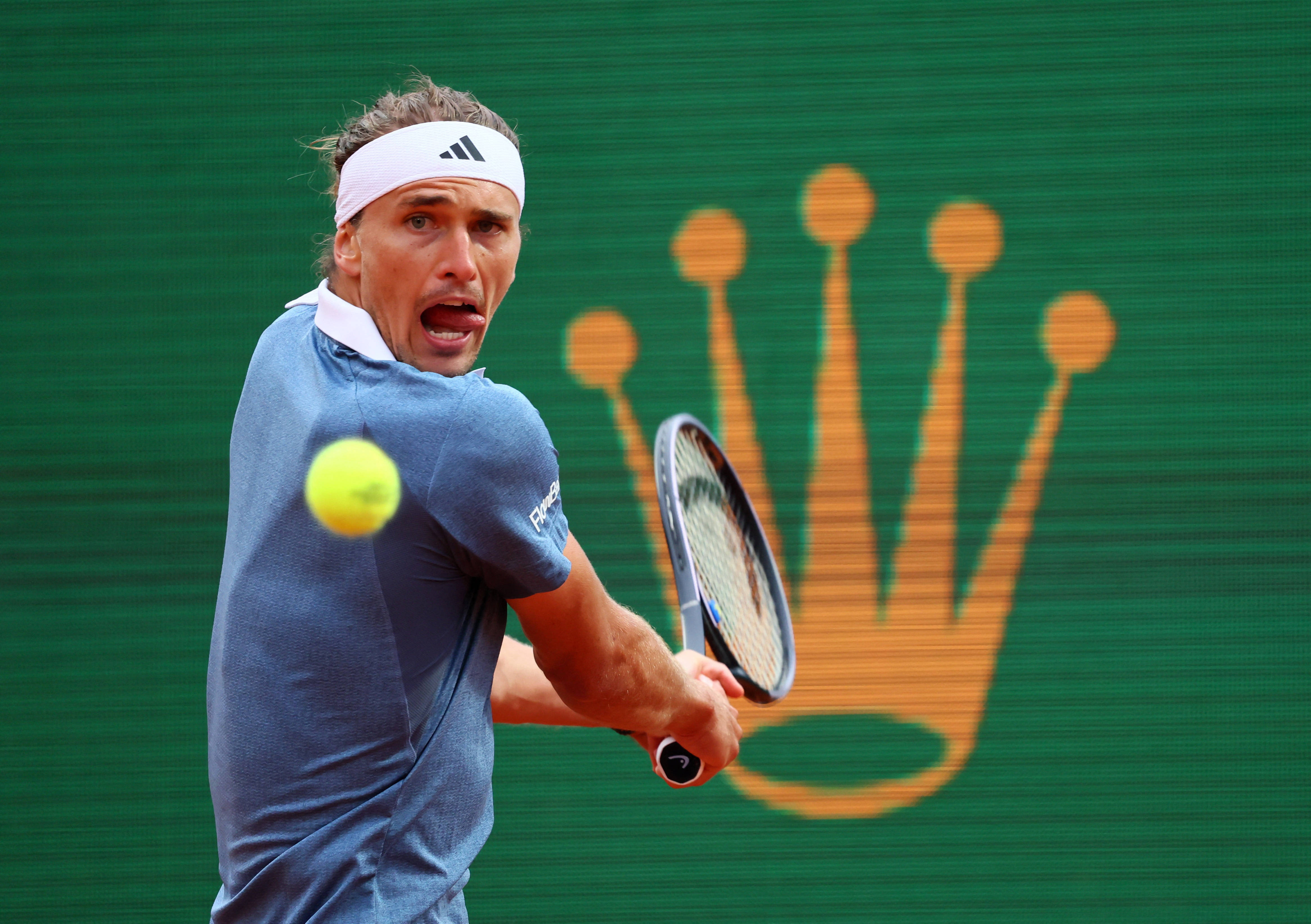 网球蒙特卡洛大师赛兹维列夫晋级