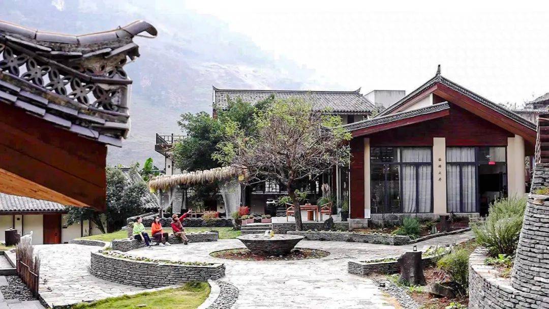 文明村保基乡陆家寨村风光古朴乡愁依旧