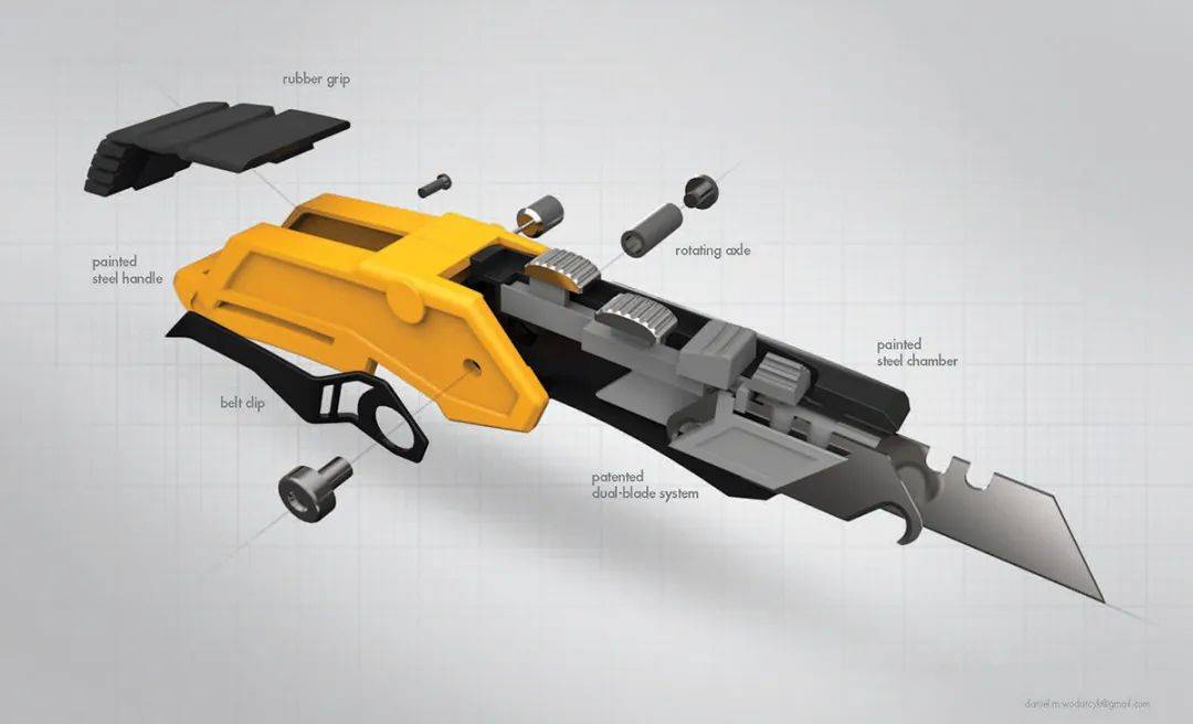 100例——产品设计爆照图_爆炸_部件_视图