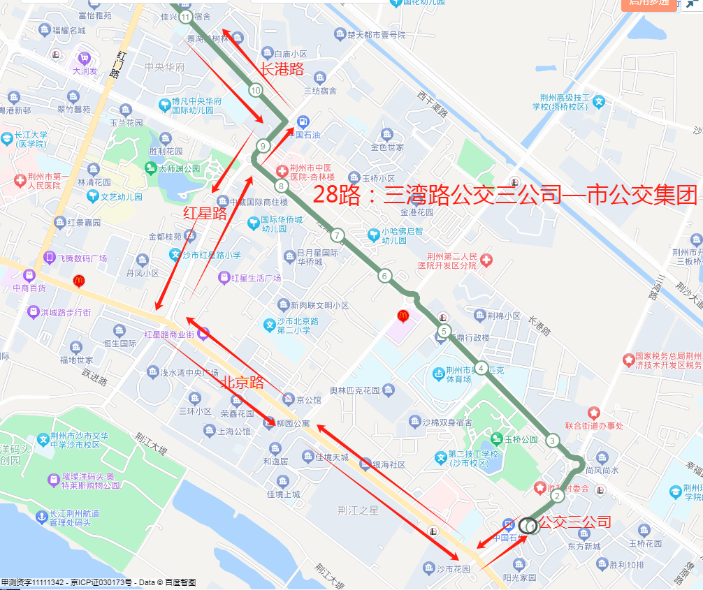 北京公交4路线路图图片