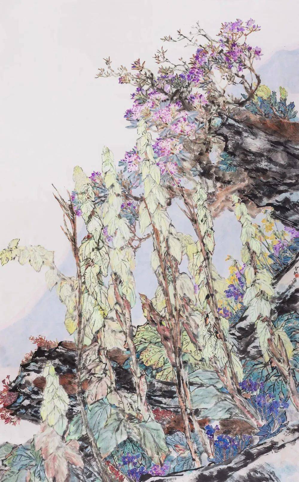 在中国美术馆感受李雪松笔下的春之曲 虚伫神素·李雪松花鸟作品展在