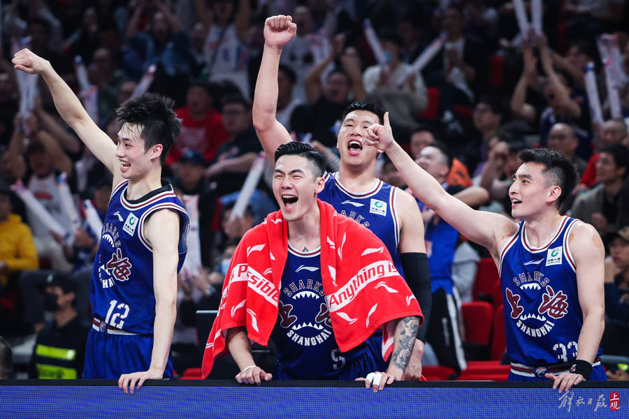 cba季后赛首轮上海久事大鲨鱼主场胜北京北汽男篮