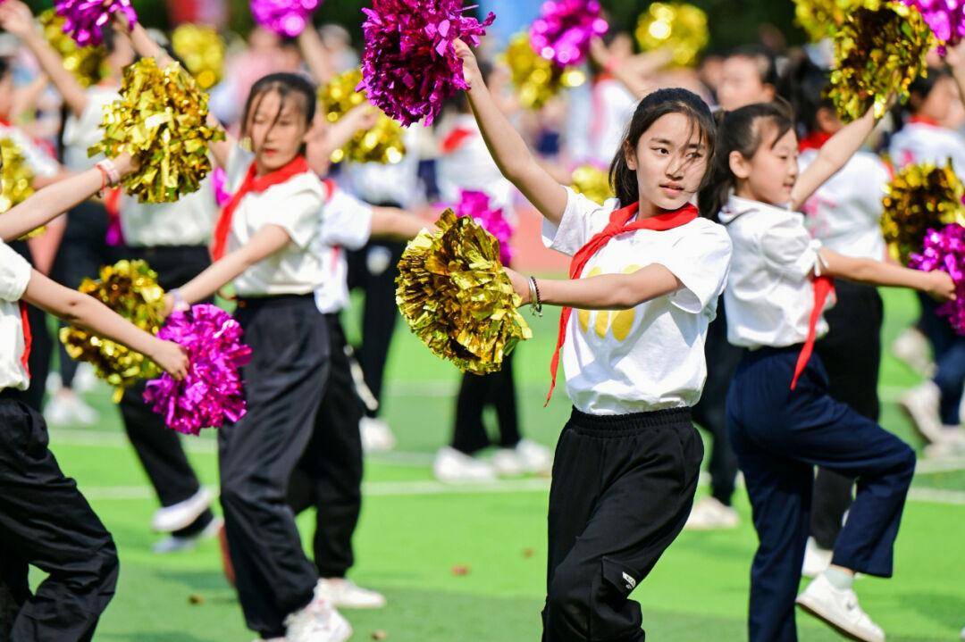 太华路小学2024年春季田径运动会开幕