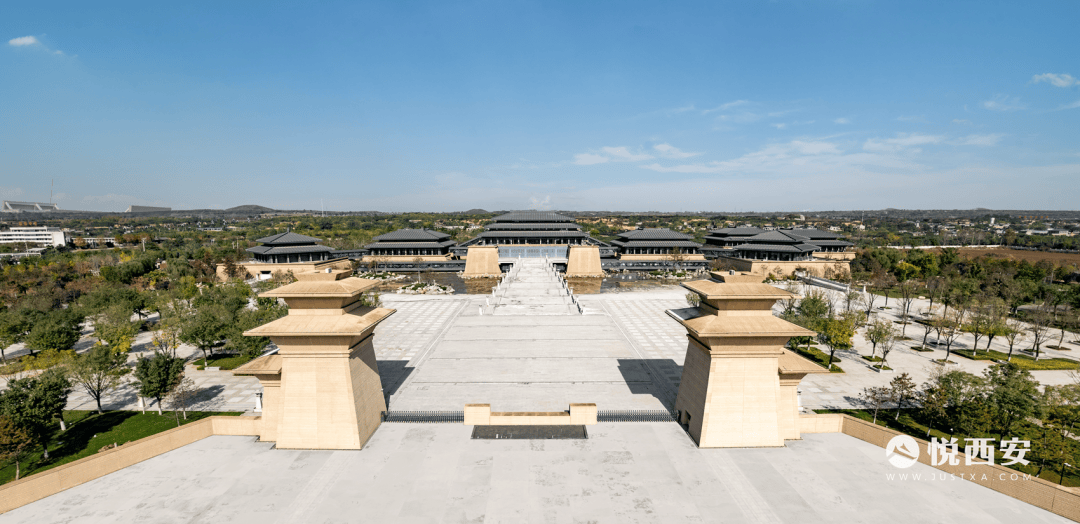 西安渭河北岸的秦汉新城,文化底蕴深厚,秦咸阳城,西汉帝陵等历史遗迹