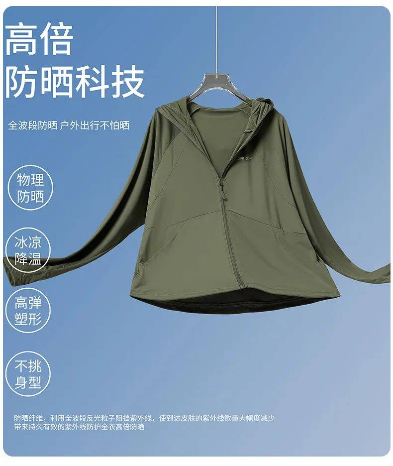 一边手被紫外线暴晒2小时直接变成非洲黑,而盖着防晒衫的部分"完好