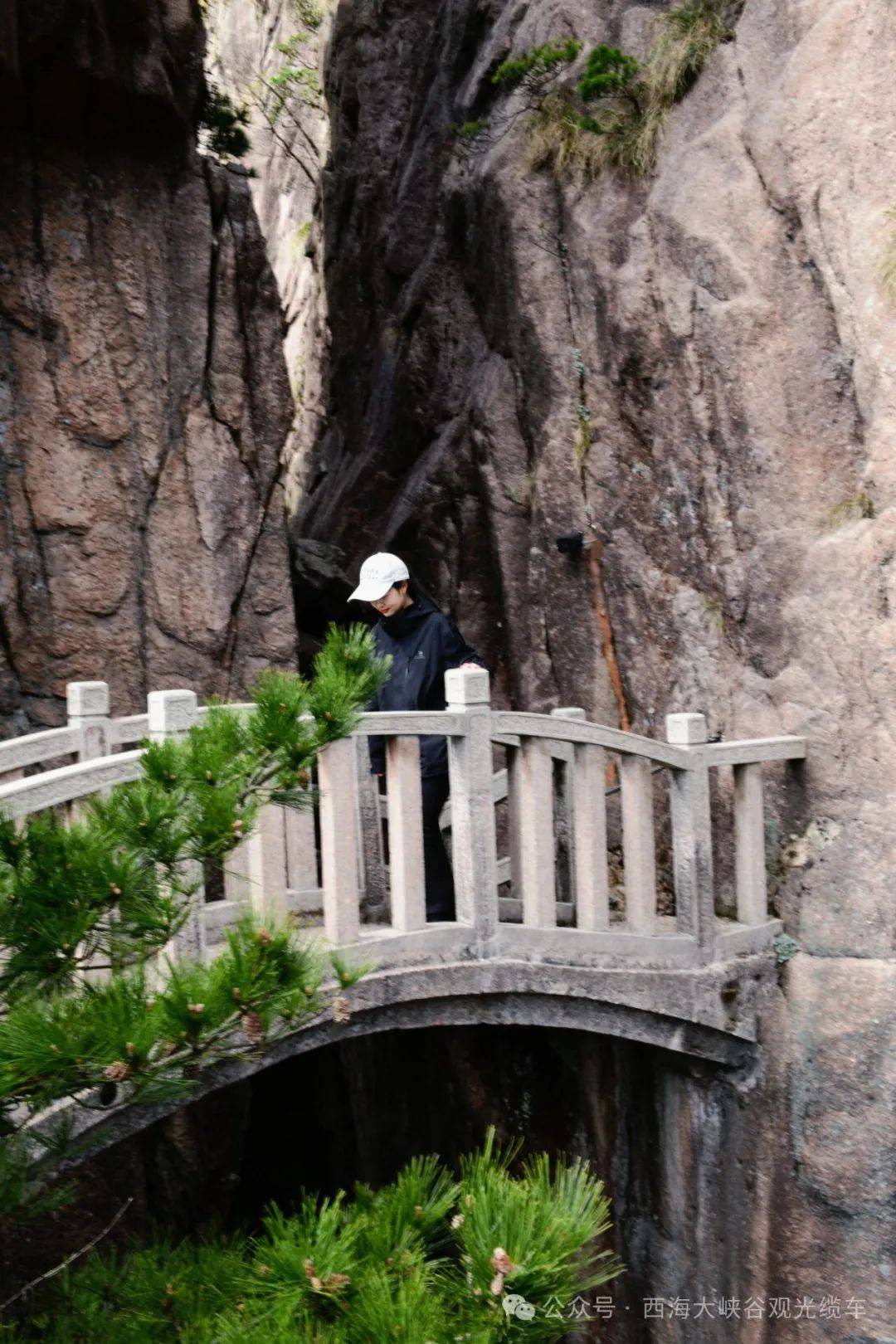 西海大峡谷栈道图片