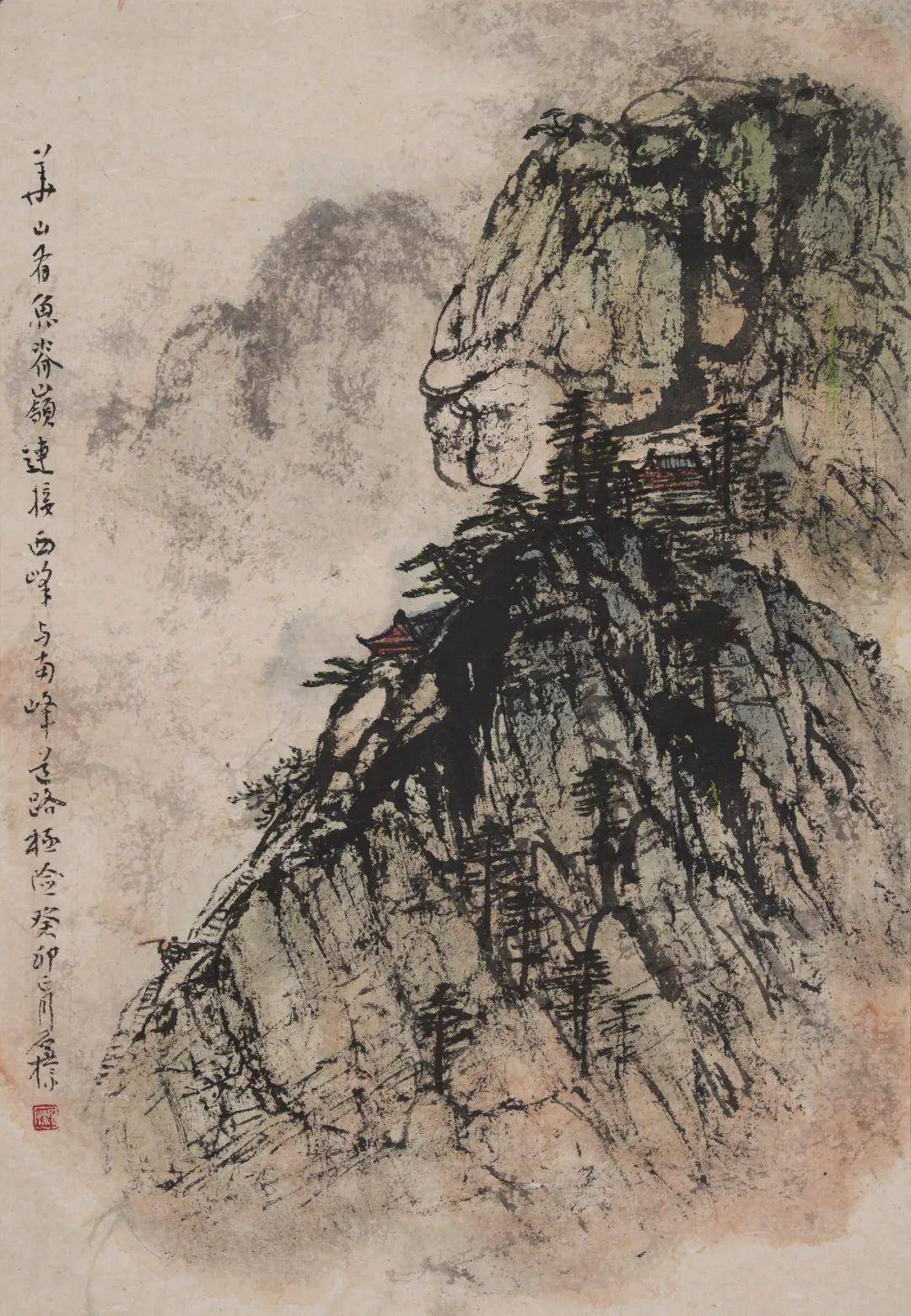 石朴山水画欣赏!