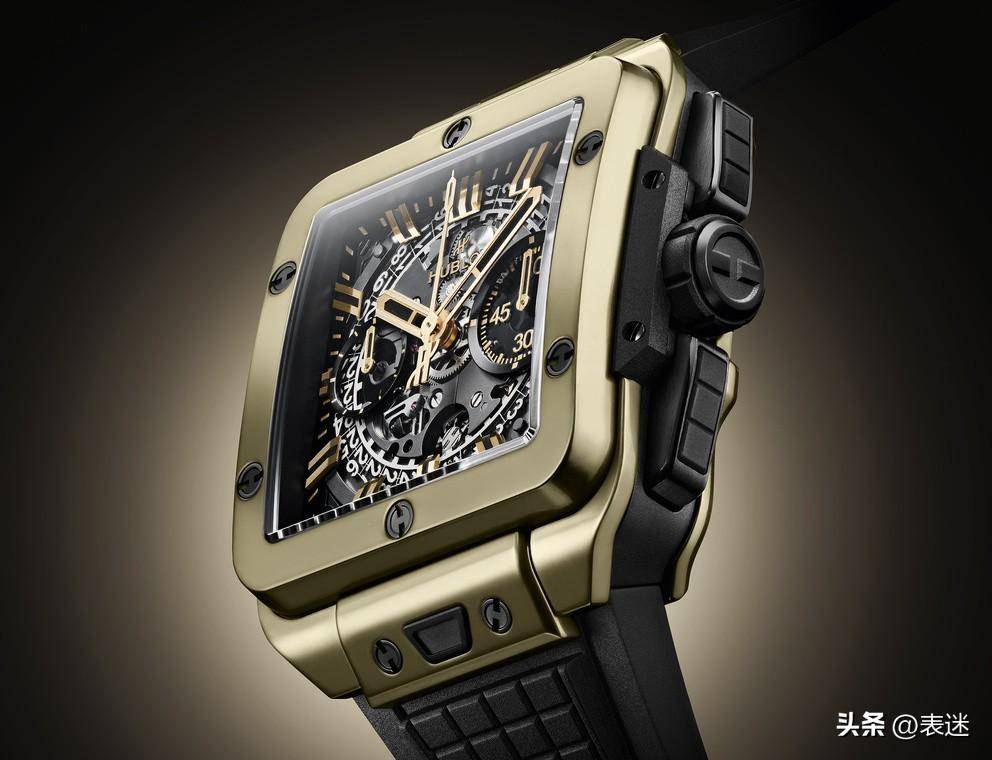 hublot宇舶表发布squarebangunico魔力金腕表