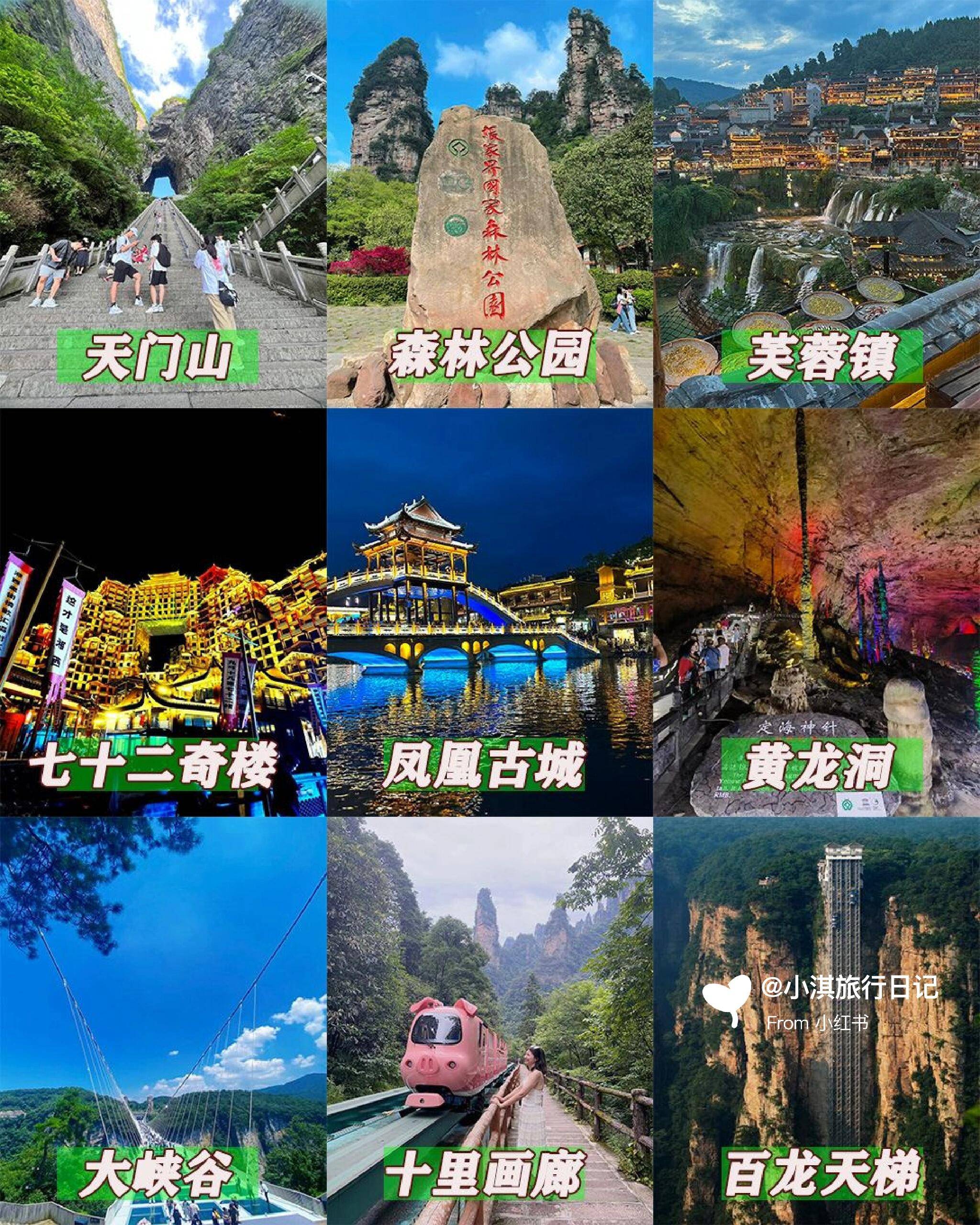 第一次出门游玩用心整理,开平至张家界旅游攻略_文化_景点_规划