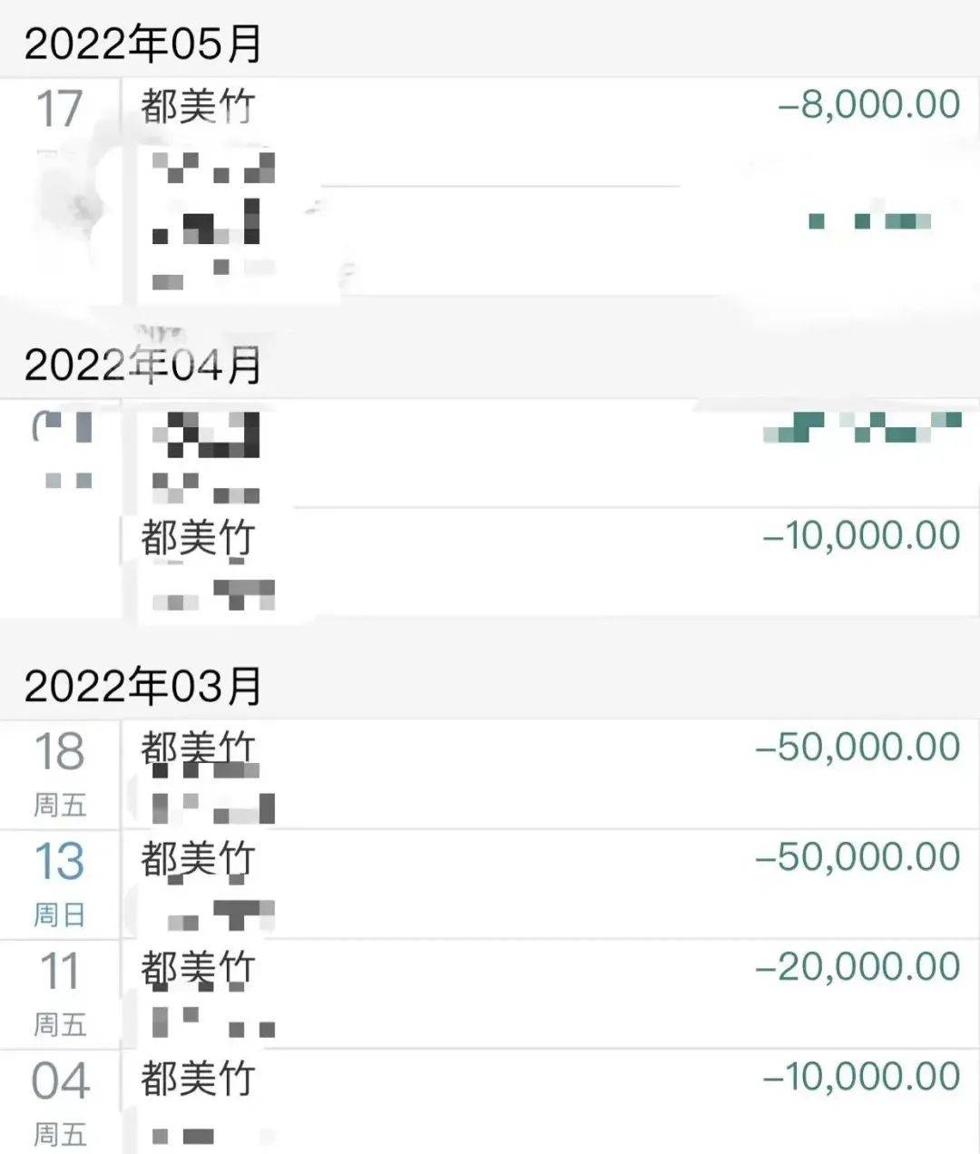 都美竹诈骗粉丝20万