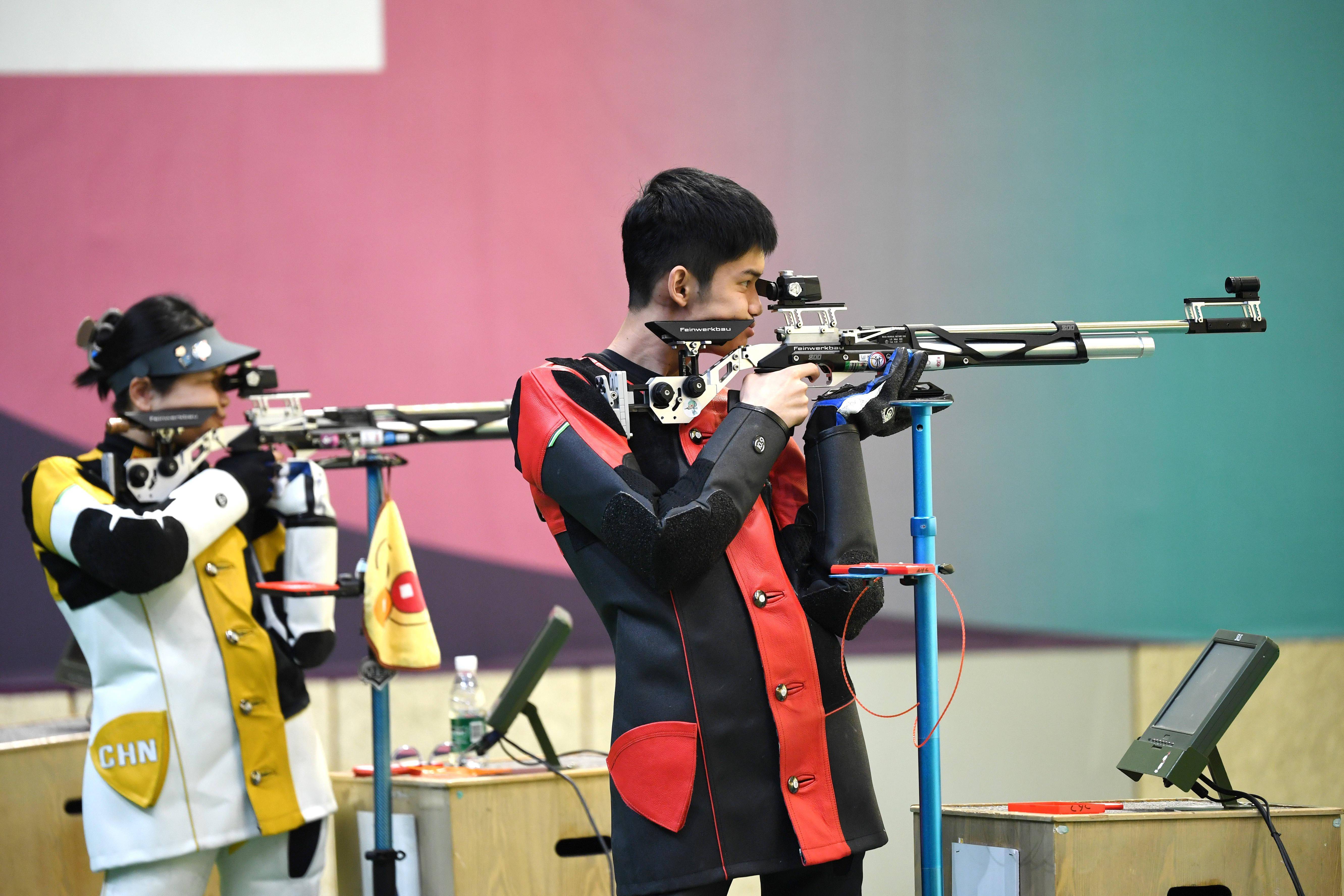 射击——国家步手枪射击队举行联合训练
