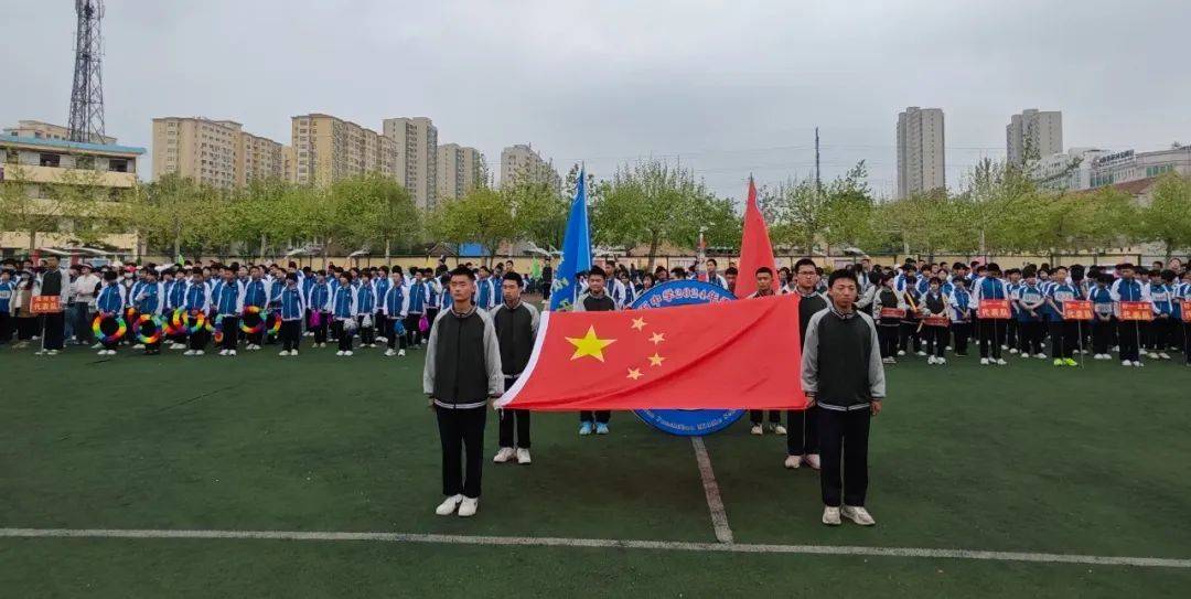 曹县磐石中学举行春季运动会67