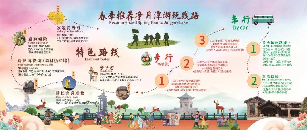 春季的净月潭怎么玩这一篇全搞定