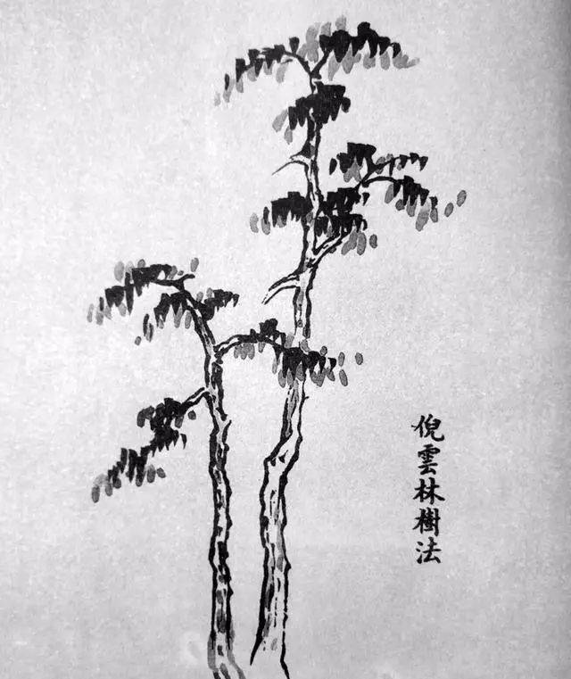 画法_叶树_树叶