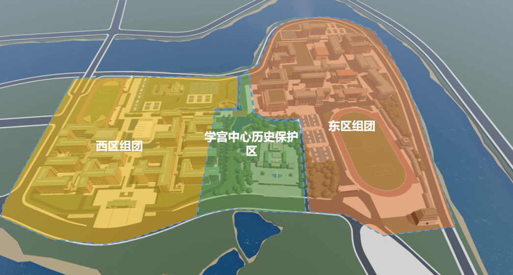 罗定中学扩容提质建设工程项目,总鸟瞰示意图提前看!