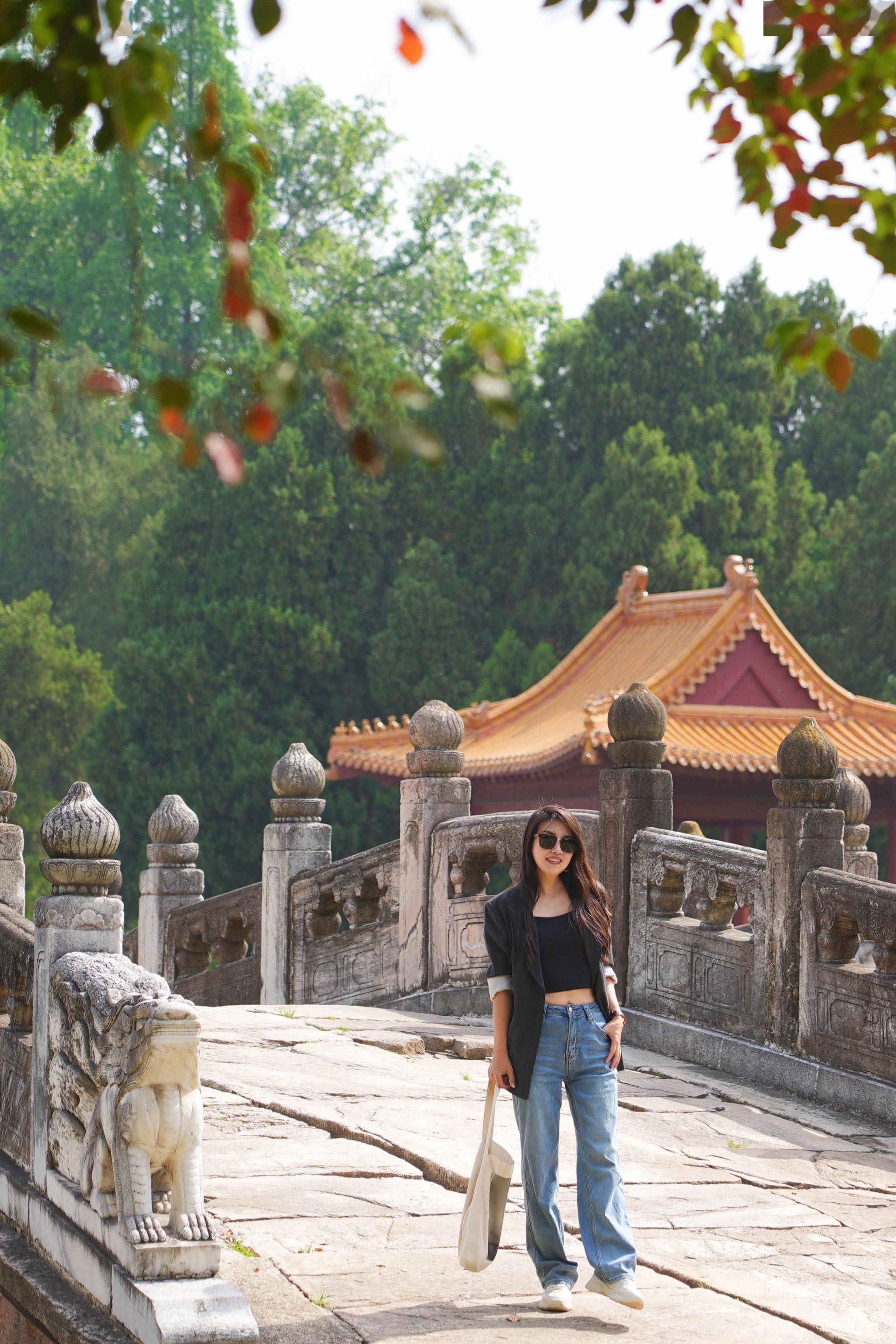 来到湖北钟祥明显陵是一定要去打卡的这可是世界文化遗产明显陵建