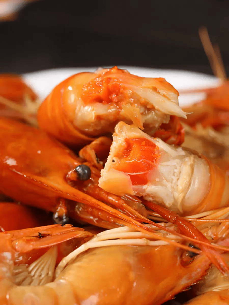 花雕罗氏虾!一口嗦手指,个个带膏,好吃到炸裂!